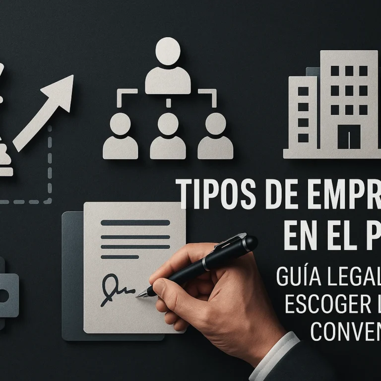 Read more about the article Tipos de Empresas en el Perú: Guía Legal para Escoger la Más Conveniente