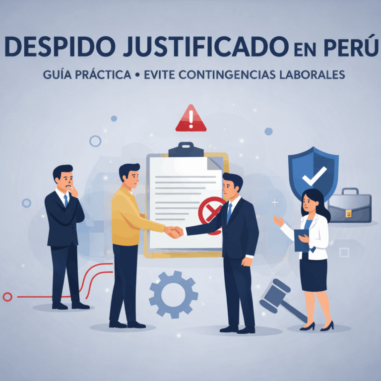 Read more about the article Despido Justificado en Perú: Guía Práctica para Empresas