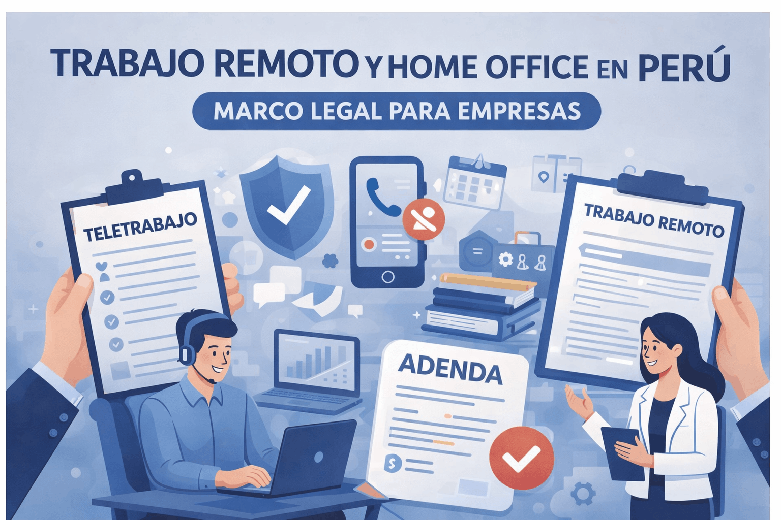 Read more about the article Trabajo Remoto y Home Office en Perú 2026: Marco Legal para Empresas