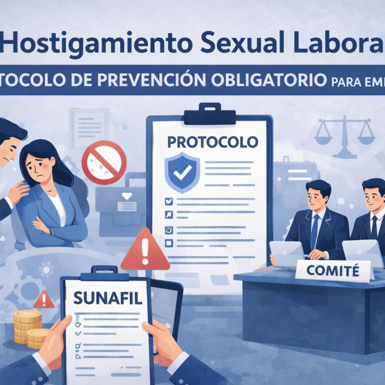 Read more about the article Hostigamiento Sexual Laboral en Perú: Protocolo Obligatorio para Empresas