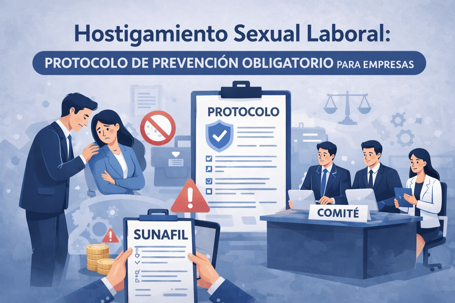 Read more about the article Hostigamiento Sexual Laboral en Perú: Protocolo Obligatorio para Empresas